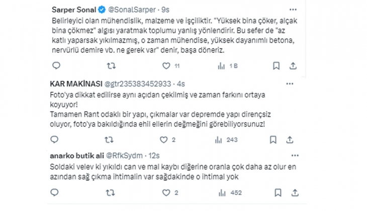 Depremde bu binaların hangisi yıkılır, hangisi yıkılmaz?