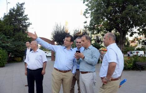 Ekrem İmamoğlu, Beylikdüzü dönüşüm gezisinde Yakuplu ve Kavaklı'da!