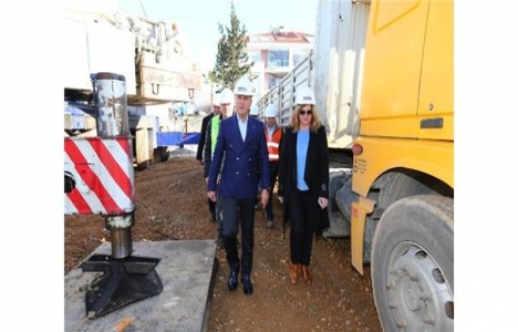 Antalya Manavgat'taki yaya köprüsünün ana gövdesi tamam!