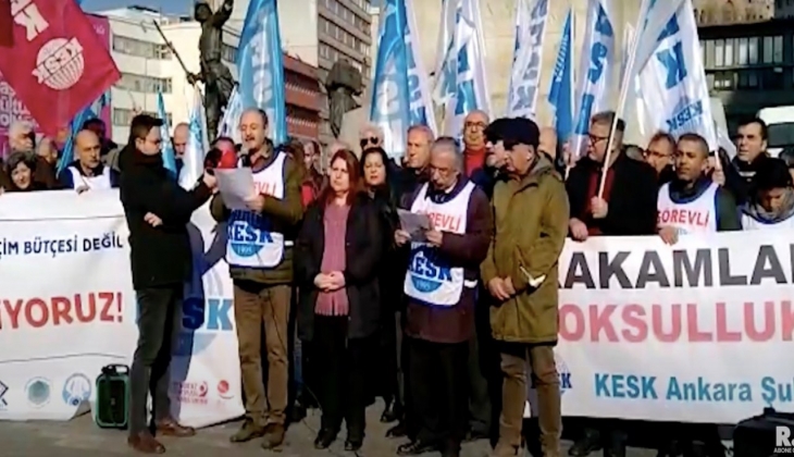 Memur zammını protesto eden KESK meydana indi! Hükümetten ne kadar zam talep etti?