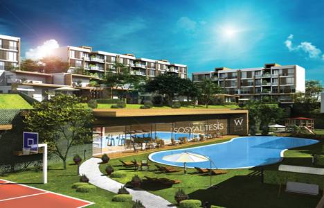 W Bahçe Kurtköy de metrekaresi 2 bin 800 bin TL!