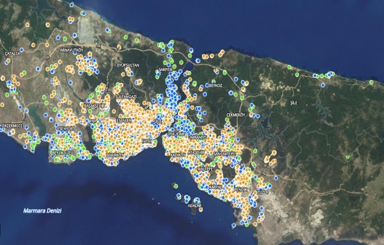 İstanbul toplanma alanları haritası!