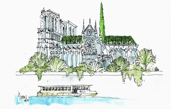 Notre Dame Katedrali için Türk mimar Sunay Erdem den çarpıcı fikir!