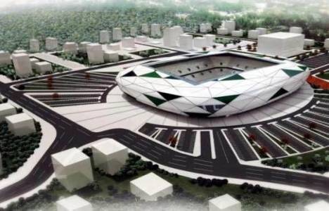 Konya'da yeni stadyumun yapımı hızla ilerliyor!
