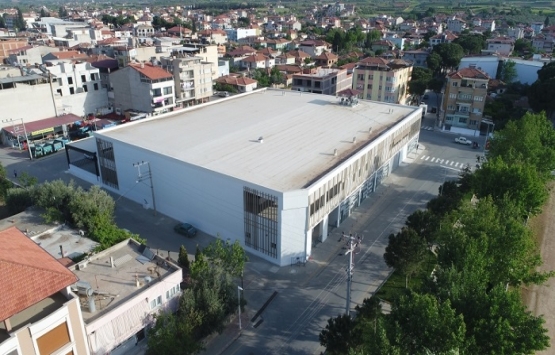 Sarıgöl Kapalı Otopark ve Pazaryeri'nin inşaatı tamamlandı!