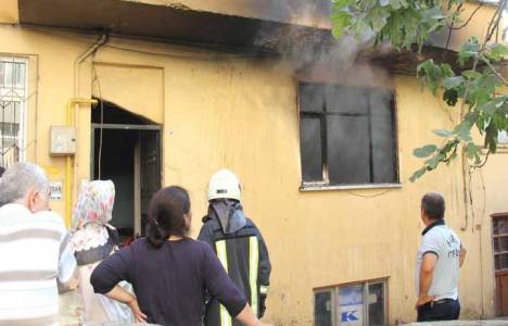  Ev sahibinin evden çıkarmak istediği kiracı evi ateşe verdi!