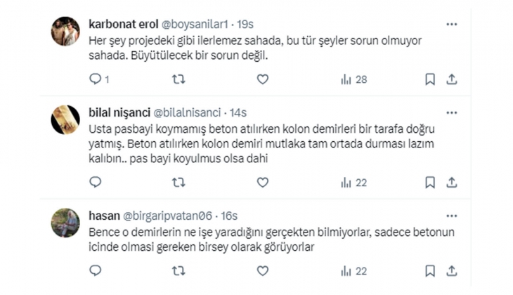 Binalarda kolon demirlerinin bükülmesi riskli mi, değil mi? 