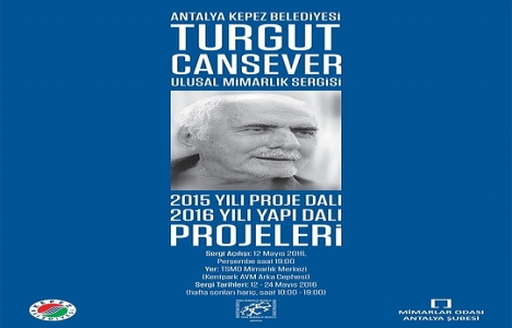 Mimar Turgut Cansever Ulusal Mimarlık Ödülleri Sergisi 12 Mayıs'ta!