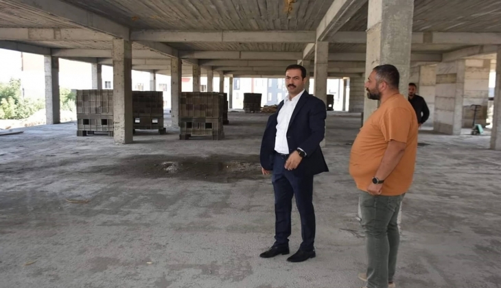 Bitlis te 3 katlı Kapalı Çarşı Yöresel ürünler Pazarı Projesi nin yüzde 80 i tamamlandı!