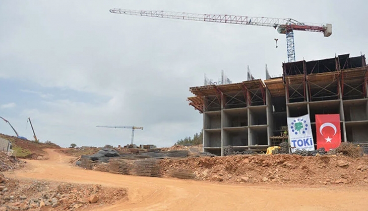 Kahramanmaraş Türkoğlu ndaki deprem konutları yükseliyor!