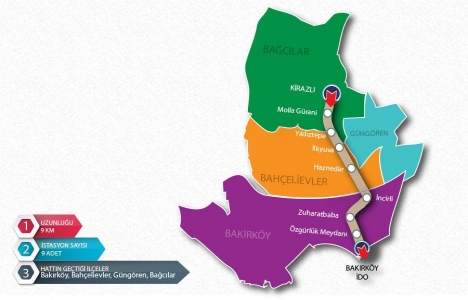 İşte İstanbul da inşaatı devam eden 7 metro hattı!