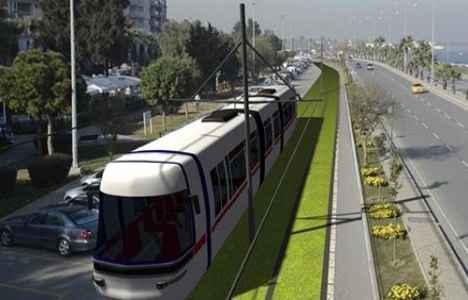 İzmir'de tramvay inşaatı başladı!