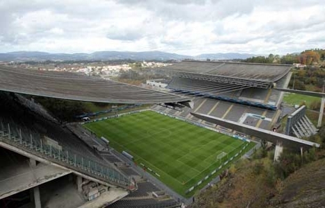 İşte Braga nın ilginç stadı!