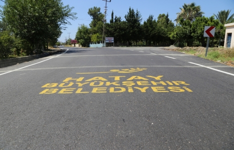 Arsuz Gülcihan'da 1500 metre yol asfaltlandı!