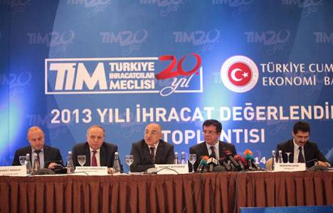 2014 ihracat hedefi 166,5 milyar dolar!