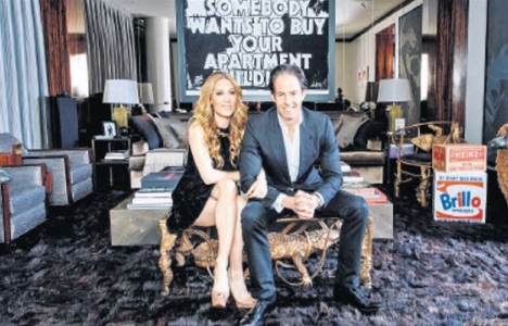 Seren Ceylan- Michael Shvo çifti New York taki evinin kapılarını açtı!