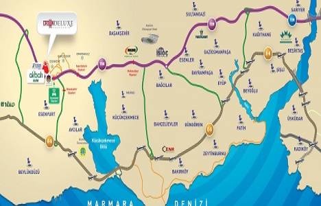 Babacan Yapı Crown Deluxe ulaşım!