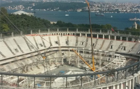 Vodafone Arena dan son kareler!