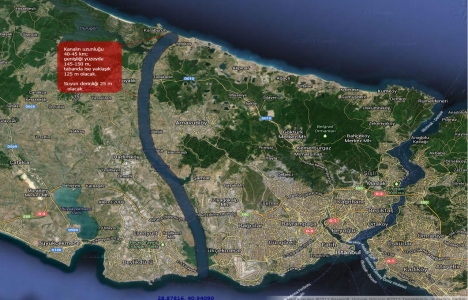 Kanal İstanbul projesiyle 1 milyonluk yeni şehir kurulacak!