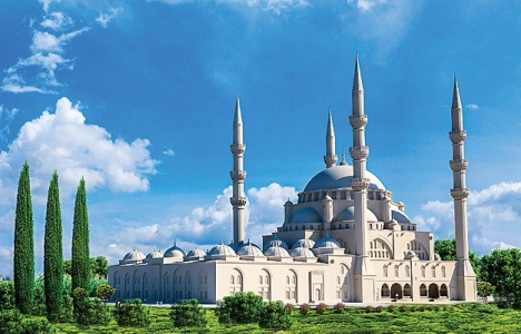  Balkanların en büyük camisinin temeli 13 Mayıs'ta atılacak!