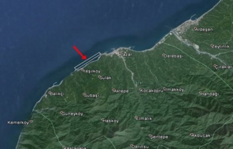 Rize- Artvin Havalimanı için 100 milyon ton kaya gerek!