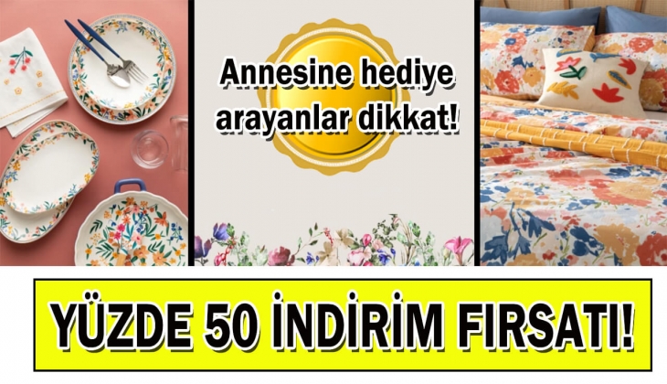 English Home'da şimdi yüzde 50 indirim başladı! English Home Anneler Günü kampanyasında hangi ürünler var?