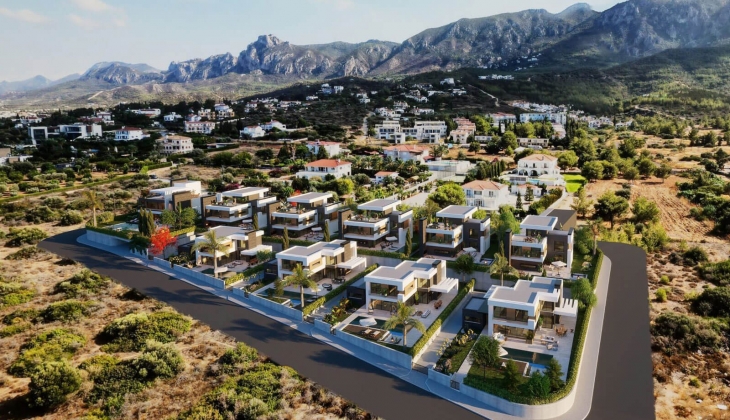 Tilia Luxury Villas'ta teslimler 2025'te başlıyor! Girne'de villa yaşamı!