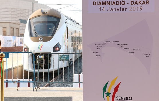 Senegal in tek aktif demir yolu hattı Dakar-Diamniadio açıldı!