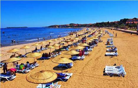 Altınkemer ve Cebeci plajlarına yeniden mavi bayrak!