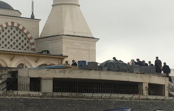 Çamlıca Camii nden son kareler!