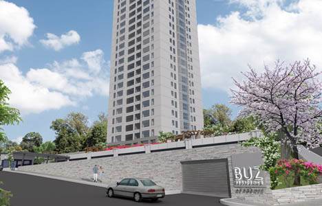 Buz Rezidans Ataşehir satılık daire!