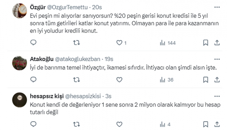 2 milyon TL mevduatla aylık 85 bin TL kazandırıyor! Peki mevduat mı, konut mu?