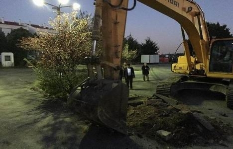 Validebağ Korusu nda yıkım başladı!