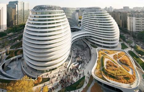 Galaxy Soho AVM, Pekin'in çehresine zarar verdiği tespit edildi!