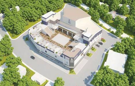 Güzelbahçe Kültür Merkezi 'nde zemin kat inşaatı tamamlandı!