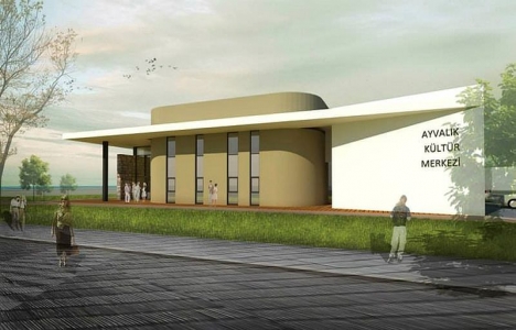 Ayvalık'a yeni kültür merkezi inşa ediliyor!