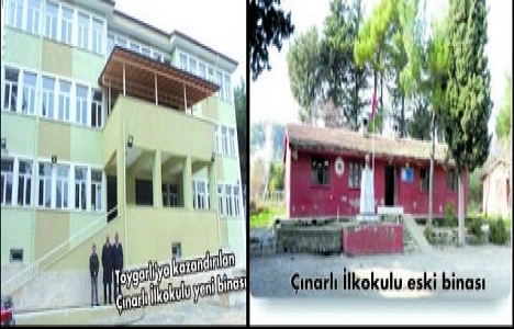 Hatay Defne'de 3 katlı modern okul binası hizmete açıldı!