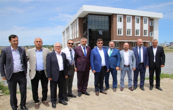 Hacı Fevziye Arslan İşletme Fakültesi'nin inşaatı tam gaz!