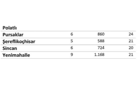 Ankara da kira endeksi 4,74 puan arttı! 