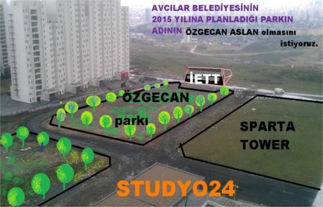 Ispartakuleliler Özgecan Aslan parkı istiyor!