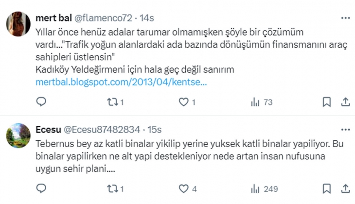 Tebernüş Kireçci sordu, vatandaş cevapladı! Nasıl bir kentsel dönüşüm uygulaması sorunları çözer?