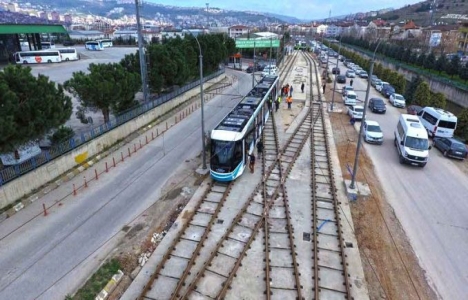 Kocaeli tramvay hattında 2. etap çalışmaları başlıyor!