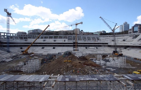 Vodafone Arena inşaatında son durum!