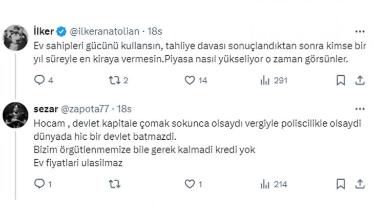 Mağdur ev sahibinden dikkat çeken öneri: Tapu sahibi kiracısını 6 ayda çıkartabilse...