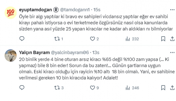 Avukattan kira zammı çıkışı: 2 senedir ev sahiplerinin evlerine çöküldü, memur gibi 2 defa değil yılda bir zam alıyorlar