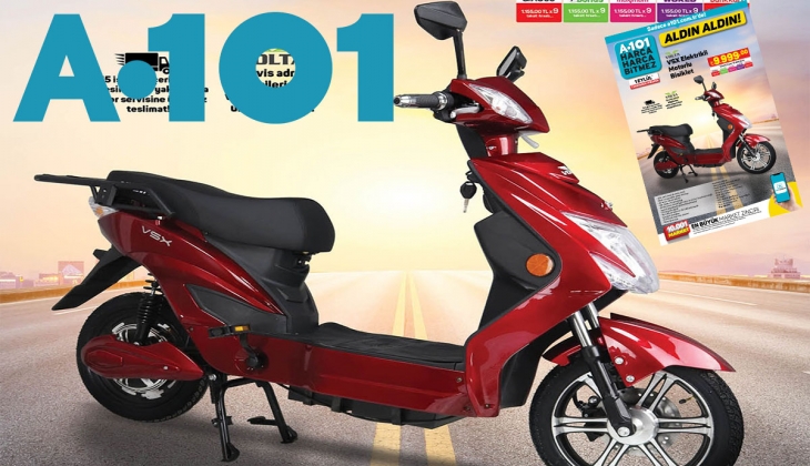 Tekneden sonra sıra motosiklette! A101’de her şey var… 