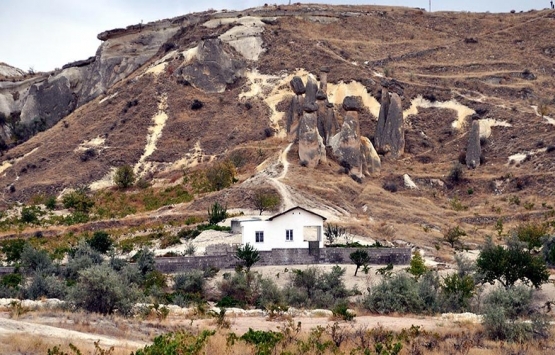 Peribacalarına beton gölgesi!