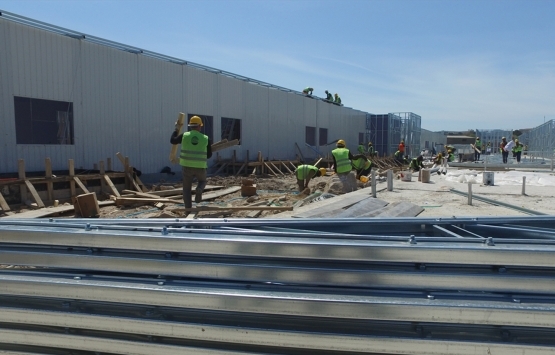 Sancaktepe deki salgın hastanesi inşaatında son durum! 