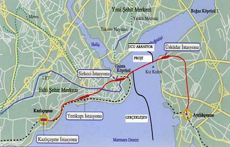 Asya Avrupa arası 4 dakikaya iniyor!