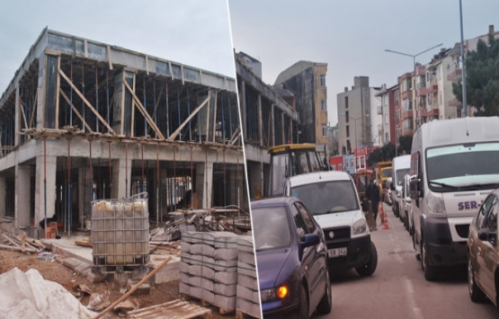 Çanakkale Cennet Otoparkı’nın inşaatı durdu!